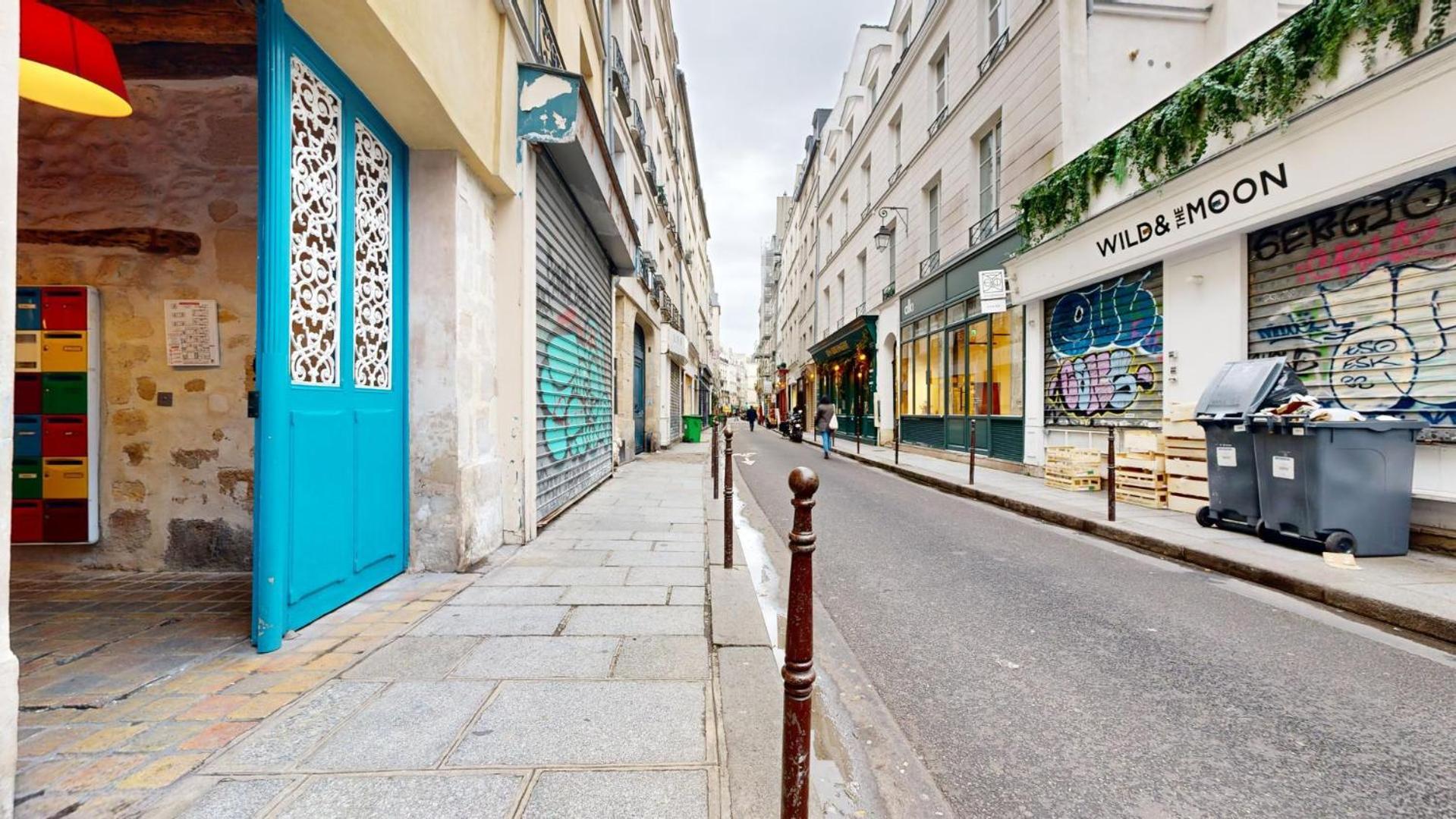 Ferienwohnung Les Patios Du Marais 2 Paris Zimmer foto